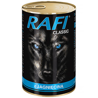 RAFI CLASSIC karma mokra dla psa z jagnięciną 1240 g puszka 1 szt.