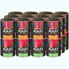 Mokra karma dla psa RAFI mix dziczyzna kaczka 24 x 800 g