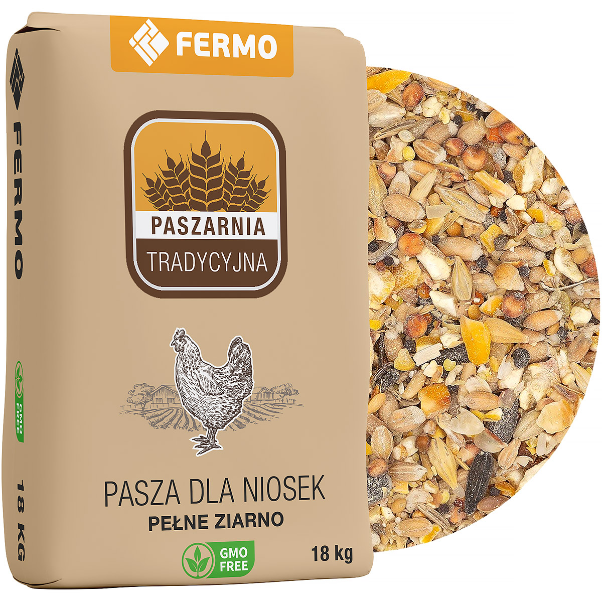 Pasza dla niosek bez gmo