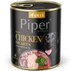 Mokra karma dla psa Piper z sercami z kurczaka i szpinakiem 800 g puszka 1 szt
