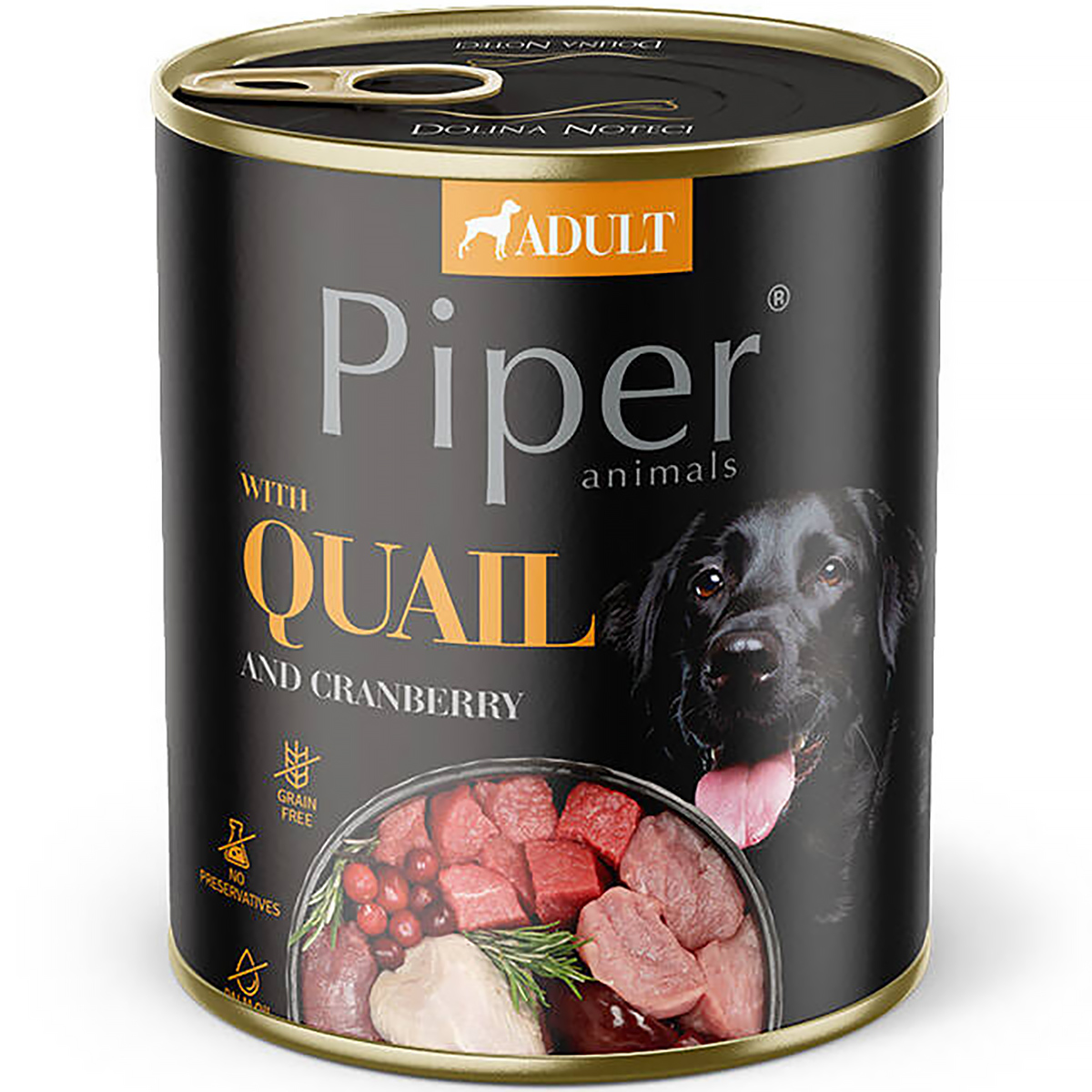 Mokra karma dla psa Piper z przepiórką 800 g puszka 1 szt