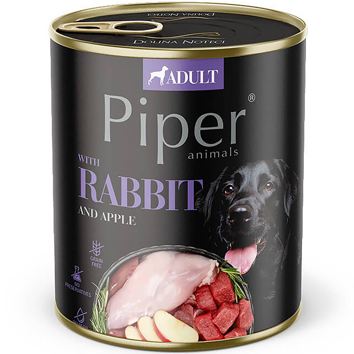 Mokra karma dla psa Piper z królikiem 800 g puszka 1 szt