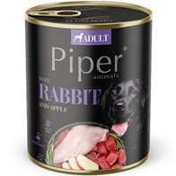 Mokra karma dla psa Piper z królikiem 800 g puszka 1 szt