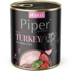 Mokra karma dla psa Piper z indykiem i brokułem 800 g puszka 1 szt