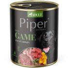 Mokra karma dla psa Piper z dziczyzną i dynią 800 g puszka 1 szt