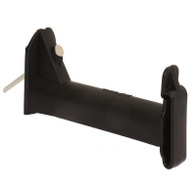 Izolator taśmowy z wysięgnikiem na gwóźdz do słupków drewnianych