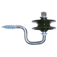 Izolator narożny na rolce do drutu lub plecionki elektrycznej