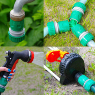Zestaw zraszający z dyszą 4 elementy na wąż 1/2 lub 5/8 cala