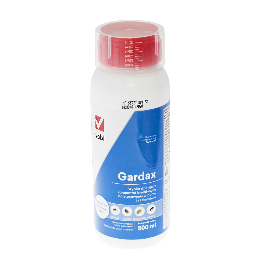zdjecie 1 - GARDAX 500 ml zwalcza komary, muchy i inne owady