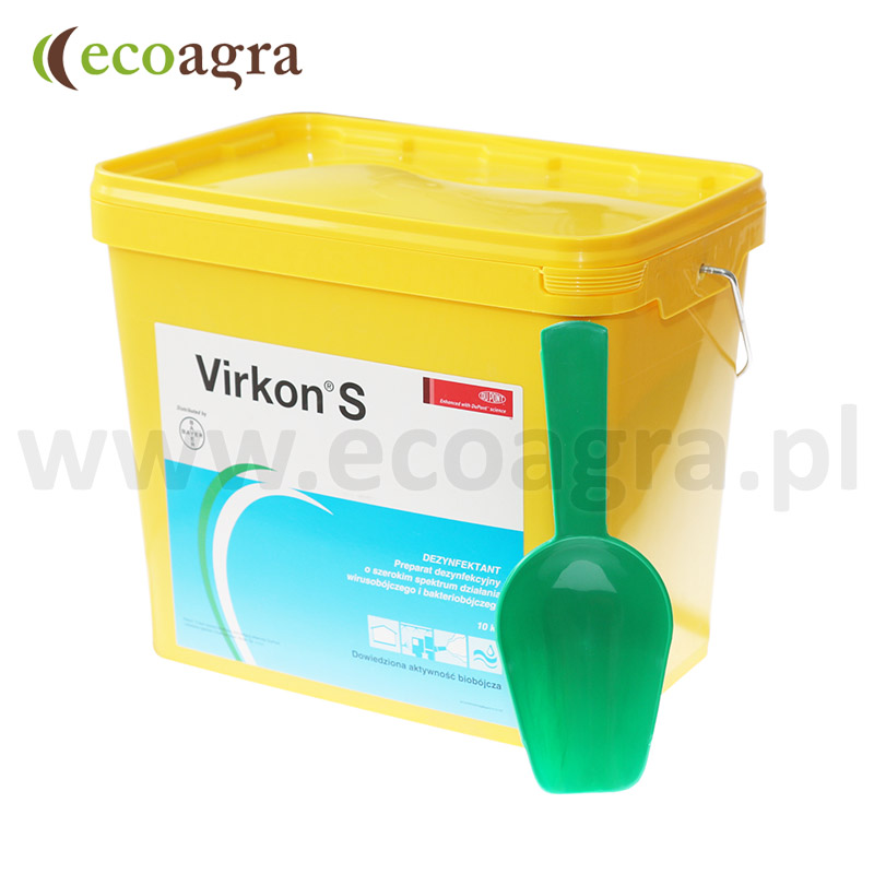zdjecie 1 - Preparat dezynfekcyjny Virkon S 10 kg + ŁOPATKA