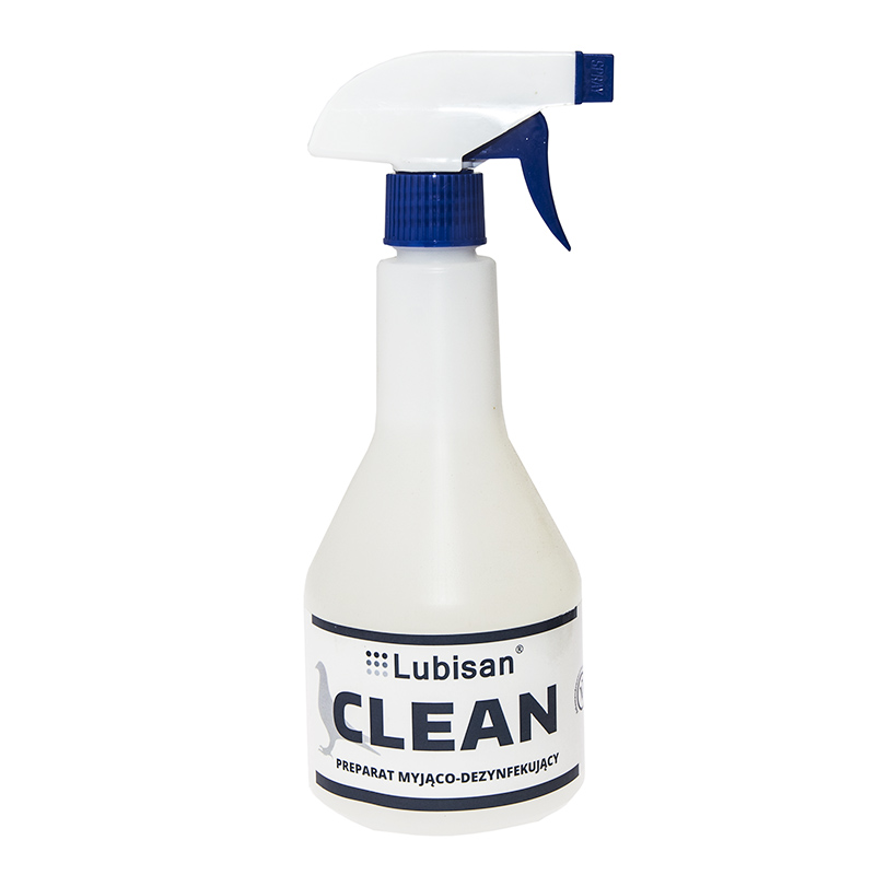 zdjecie 1 - Lubisan CLEAN preparat spray do dezynfekcji klatek, kojców, kuwet