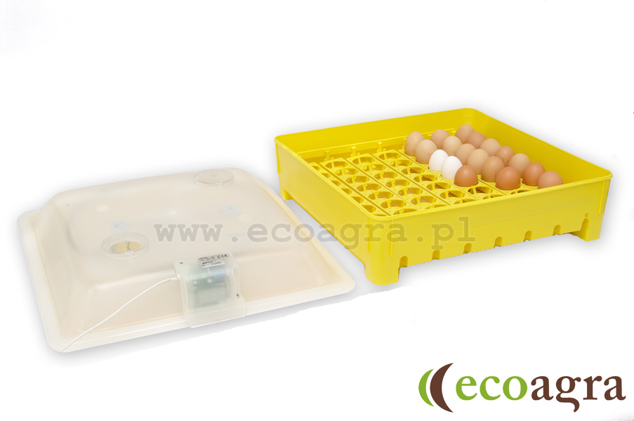 zdjecie 2 - Inkubator lęgowy do jaj wylęgarka IKAR pół-automat na 56 jaj
