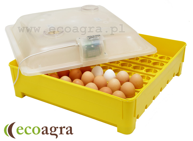 zdjecie 3 - Inkubator lęgowy do jaj wylęgarka IKAR pół-automat na 56 jaj