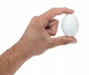 zobacz Jajka Podkładowe sztuczne PEŁNE KURA OZDOBNA 1 szt